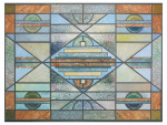 Geometrisch 1, Acryl op doek, 80 x 60 cm